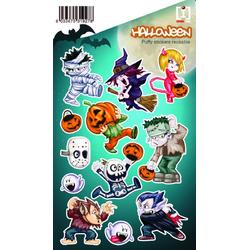   Stickervel Halloween Junior 19 X 11 Cm Pvc