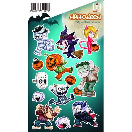 Imagicom Stickervel Halloween Junior 19 X 11 Cm Pvc