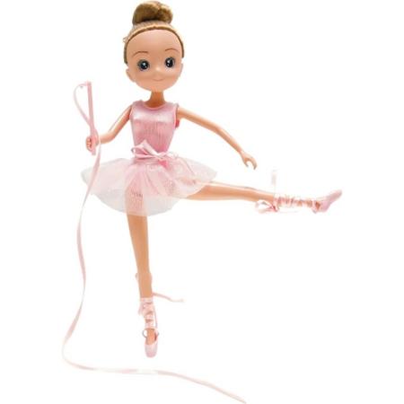 Imaginarium - VALENTINA BALLET DANCER - Meisjespop Ballerina - 27 cm - Inclusief Accessoires