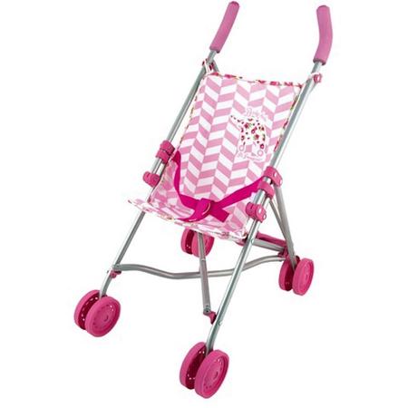 Imaginarium BABYBEBE STROLLER PINK - Buggy voor Babypop - Roze Kinderwagen