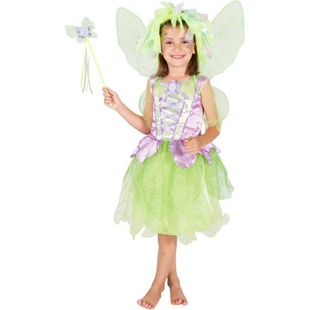 Imaginarium Fairy Kostuum Fee - Verkleedkleding voor Kinderen - Elfje - Maat 116 - 122