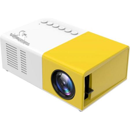 Imperatoris - Mini Beamer Full HD 1080P - Draagbare Pocket Beamer - Portable - Presentaties / Films / Games- Mini beamer - Kleine Beamer - Beamer voor onderweg - Mini Projector