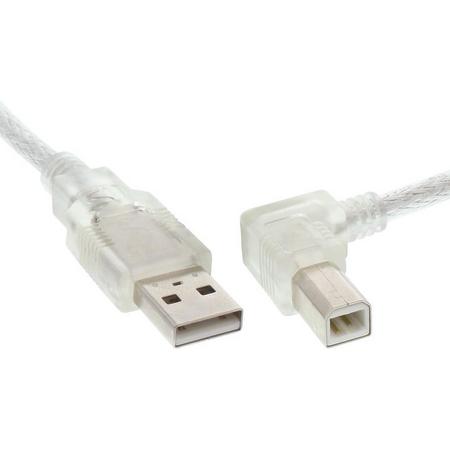 InLine 34516R USB-kabel 0,3 m 2.0 USB A USB B Transparant