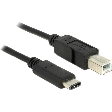 InLine USB-C naar USB-B kabel - USB2.0 - 5 meter