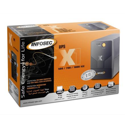 Infosec X1 Ex - 700Va Ups - Line Interactive