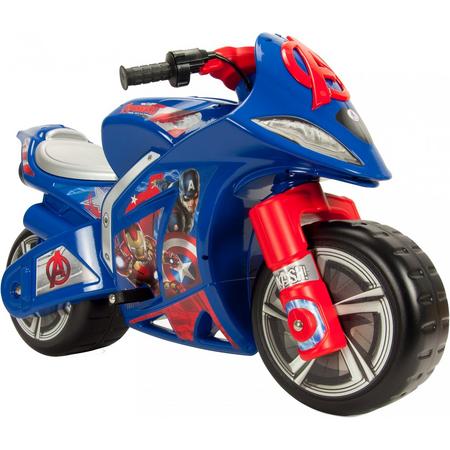 Injusa Accuvoertuig Motorbike Wind Avengers 6v 100 Cm Blauw