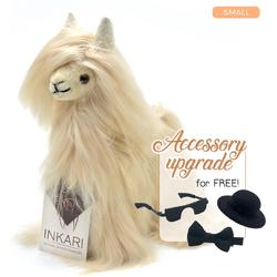 Suri - Alpaca Knuffel - Sahara - 23 cm - Alpacawol - Handgemaakt, Natuurlijk & Fairtrade - Allergie-vrij
