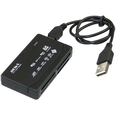 XL USB Card Reader / Kaartlezer USB voor SD / Micro SD / Mini / Micro / Externo / XD / CF / M2 / MMC