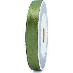 donkergroen lint - groen satijn cadeaulint - 50 meter x 15 mm - inpaklint - inpak spullen - inpakmateriaal
