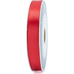 rood lint - satijn cadeaulint - 50 meter x 15 mm - inpaklint - inpak spullen - inpakmateriaal