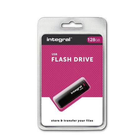 Integral Black - USB-stick - 128 GB
