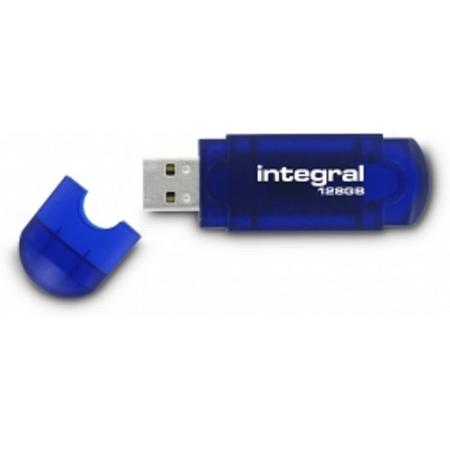 Integral EVO 128GB 128GB USB 2.0 Type-A Blauw USB flash drive