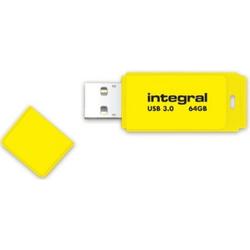   Neon USB 3.0 64GB USB flash drive USB Type-A 3.0 (3.1 Gen 1) Geel