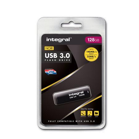 Integral Noir - USB-stick - 128 GB