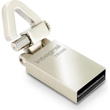 Integral Tag 16GB USB 2.0 USB flash drive USB Type-A Zilver