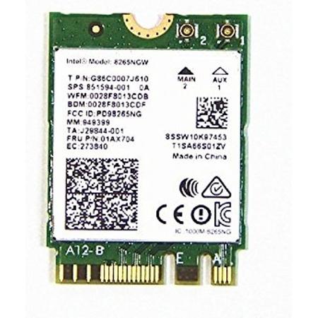 Intel AC 8265 WLAN / Bluetooth 867 Mbit/s Intern