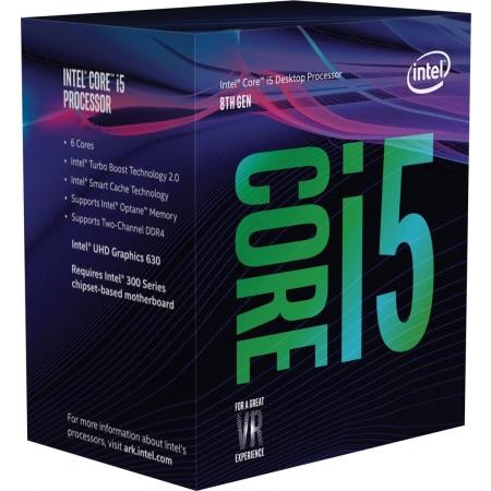 Intel Core ® ™ i5-8600 Processor (9M Cache, up to 4.30 GHz) 3.1GHz 9MB Smart Cache Box processor