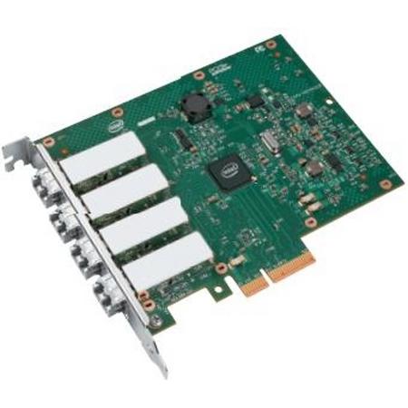 Intel I350F4 Intern Fiber netwerkkaart & -adapter