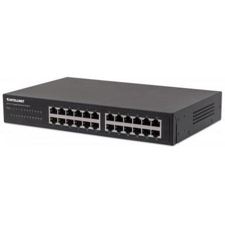 Intellinet 561273 netwerk-switch Managed Gigabit Ethernet (10/100/1000) Zwart