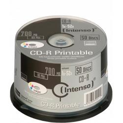 Intenso CD-R 700MB / 80min printable CD-R 700MB 50stuk(s)