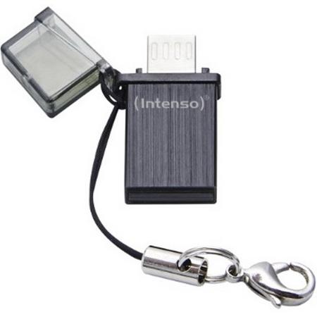 Intenso Mini Mobile Line, 8GB 8GB USB 2.0 Capacity Zwart USB flash drive