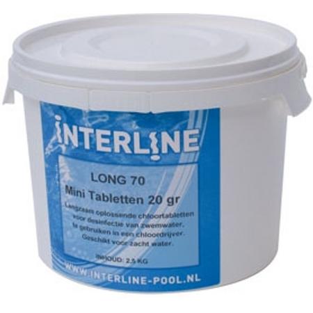 Emmer chloortabletten Interline 20 gram long 70 2,5 kg
