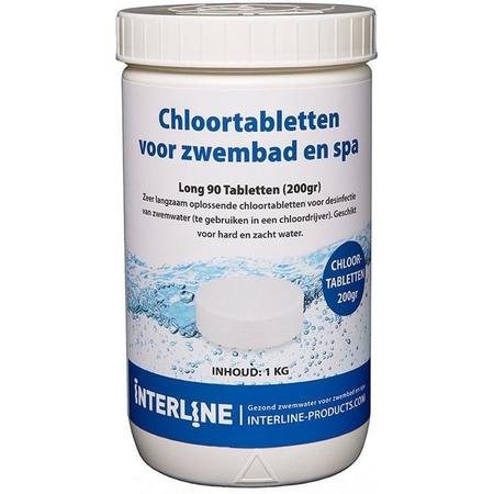 Interline 200 grams Chloortabletten 1KG