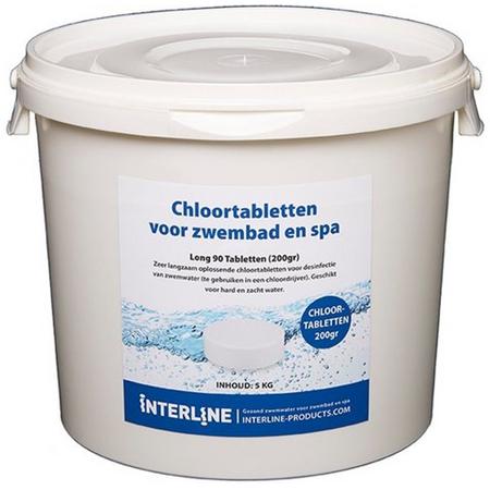 Interline Chloortabletten - Long90 200gram/10kg