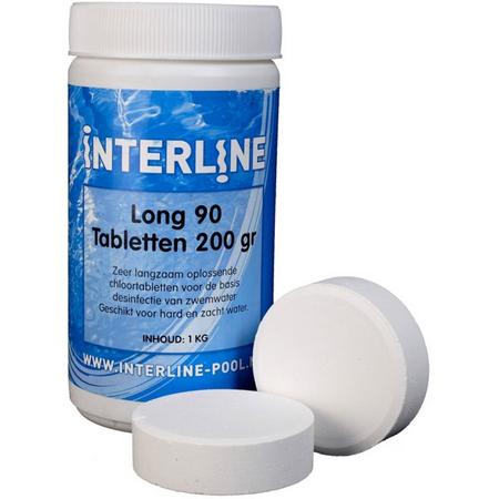 Interline Zwembad Interline chloortabletten - 200 grams, 1 kg