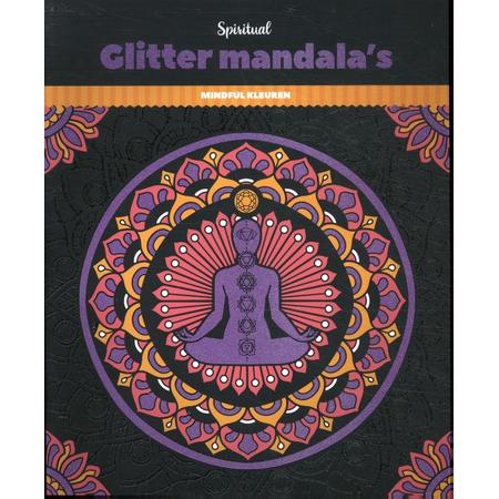 Glitter Kleurboek Mandalas - Spiritual