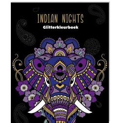 Glitterkleurboek - India by Night