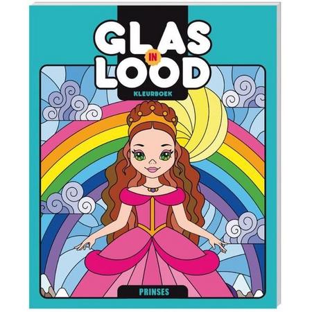 Kleurboek Glas in lood - Prinses