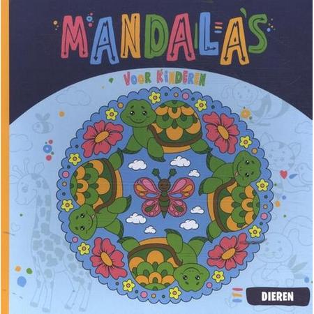 Kleurboek Mandalas voor Kinderen - Dieren