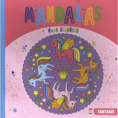 Kleurboek Mandalas voor Kinderen - Fantasie
