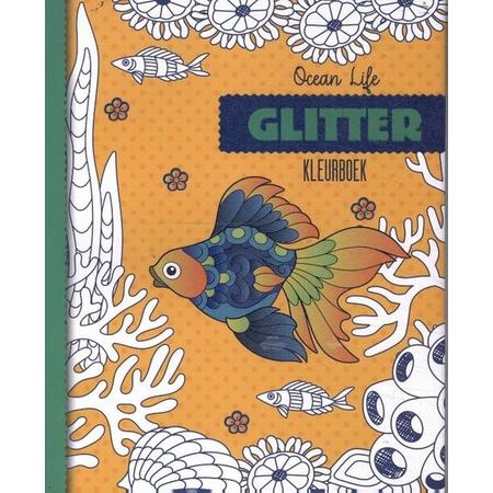Ocean life Glitter Kleurboek