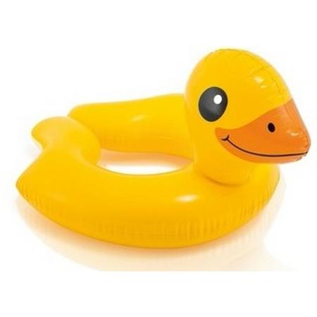 Eendje zwemband geel