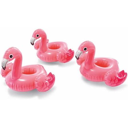 Intex - Opblaas Bekerhouder - Flamingo
