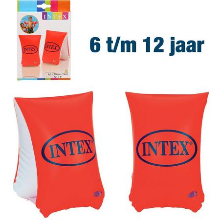 Intex - Zwembandjes Deluxe - 6 t/m 12 jaar - Zwemvleugels kinderen - Oranje
