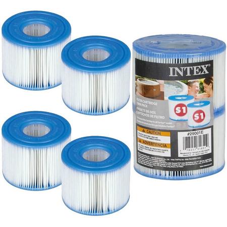 Intex 29001 Filters S1 voor Spa 4 stuks