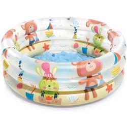   Baby Zwembadje 61x22cm - Kinderzwembad met diertjes - zwembad 61 x 22 cm - Opblaaszwembad