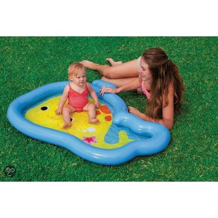 Intex Baby zwembad Walvis - 127x94x10 cm