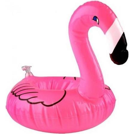 Intex Bekerhouder Opblaasbaar Flamingo 17 Cm Vinyl Roze