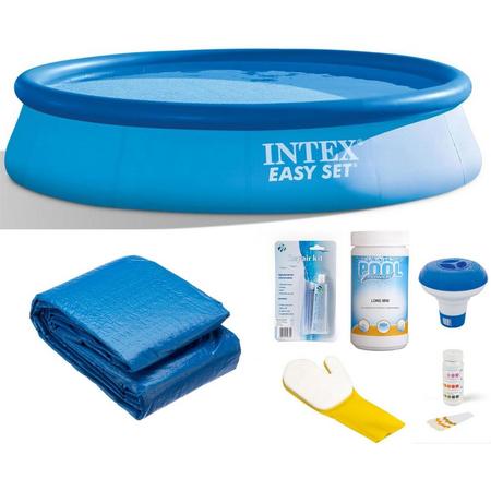 Intex Easy Set Rond Zwembad - 366 x 76 cm - Vanaf 6 jaar - Voordeelpakket