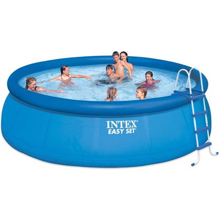 Intex Easy Set zwembad 457x84 (met reparatiesetje)