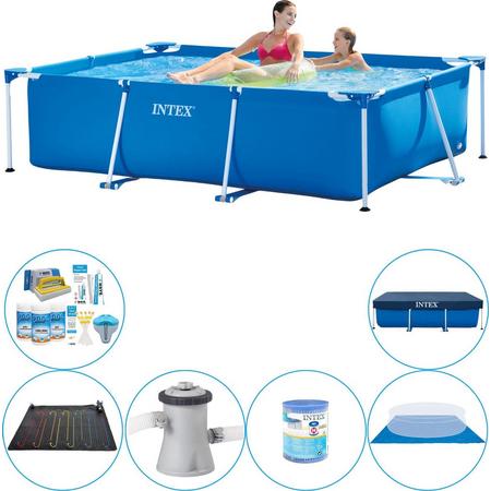 Intex Frame Pool Rechthoekig 220x150x60 cm - Zwembad Plus Accessoires