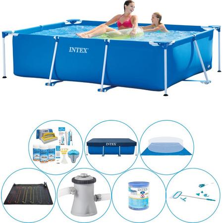 Intex Frame Pool Rechthoekig 220x150x60 cm - Zwembad Set