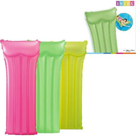 Intex Luchtbed Neon Frost 183x76cm