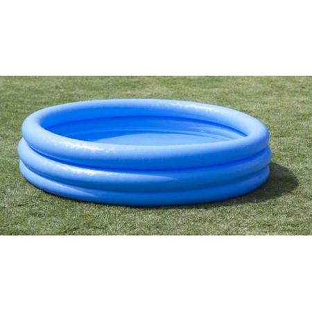 Intex Opblaasbaar Zwembad - blauw - 114 x 25 centimeter - DisQounts