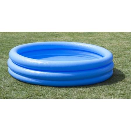 Intex Opblaasbaar Zwembad - blauw - 114 x 25 centimeter