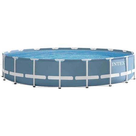 Intex Prism Frame Opzetzwembad Met Accessoires 457 X 122 Cm Blauw